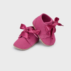 Zapato bota para recién nacido Grosella