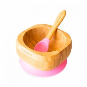 Bowl de Bambú Ecológico con Cuchara de Eco Rascals